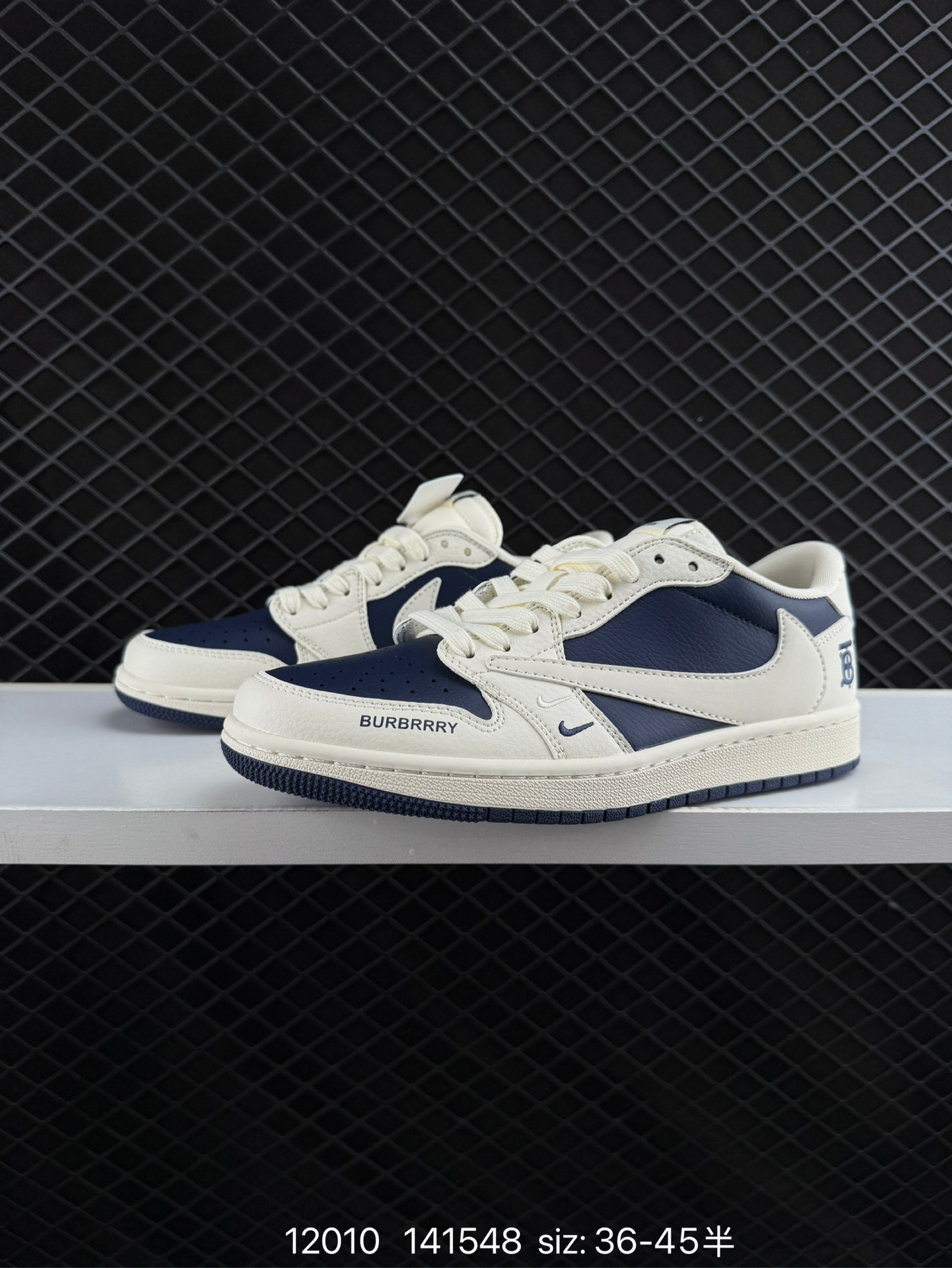 Burberry x Travis Scott x Air Jordan 1 Low